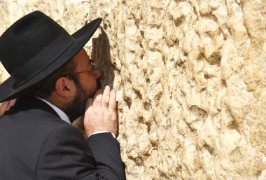 Die Klagemauer in Jerusalem, © Bayerisches Pilgerbüro
