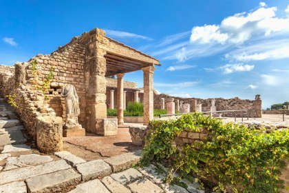 Ruine einer römischen Villa in Karthago, Tunesien, © iStockphoto.com - tingra