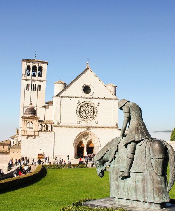 Blick auf Assisi, Italien, © Bayerisches Pilgerbüro