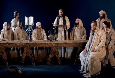 Abendmahl bei den Passionsspielen Oberammergau, © Passionsspiele Oberammergau 2020